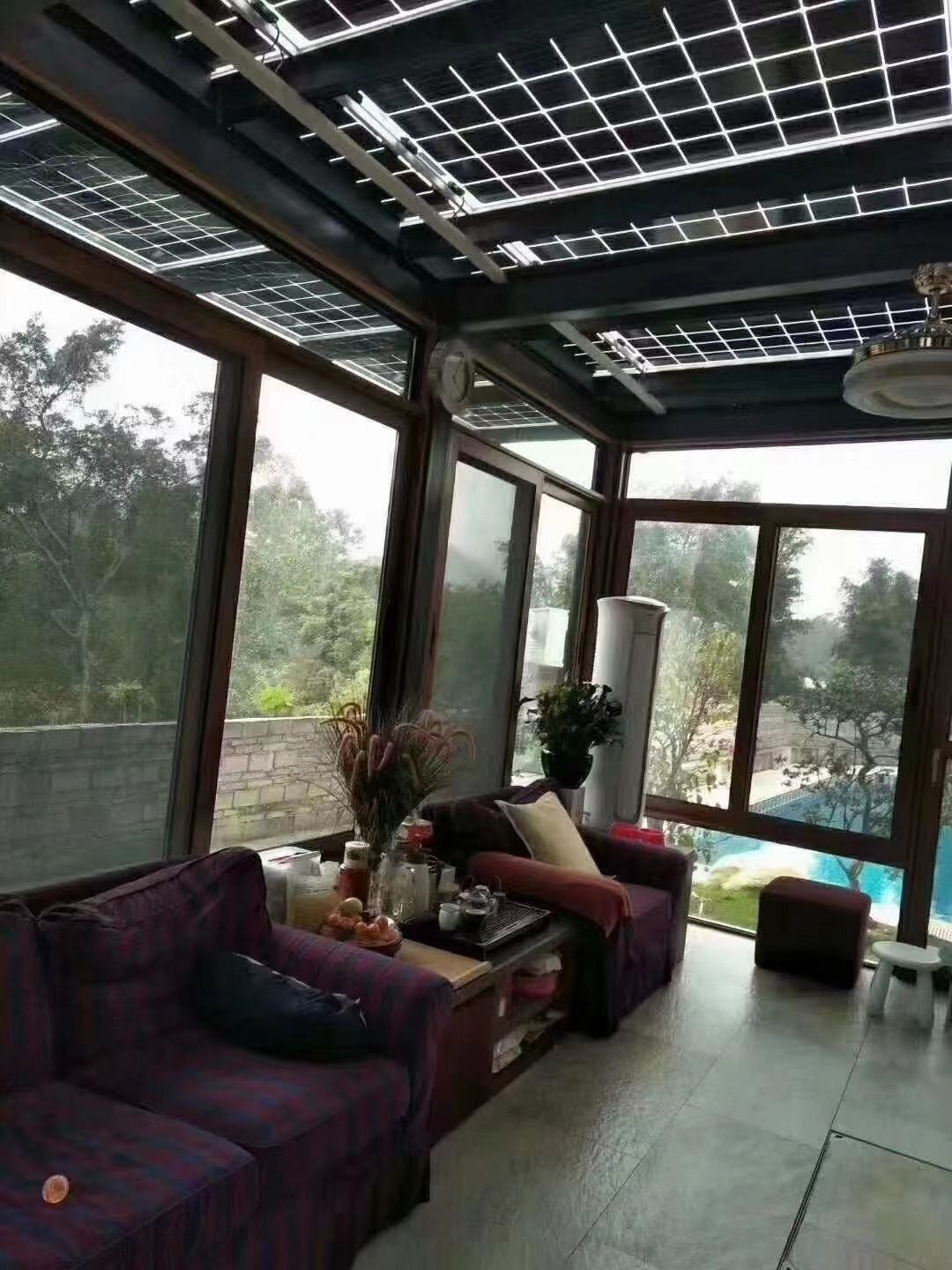 沂南20kw+15kwh智能AI别墅太阳能发电系统